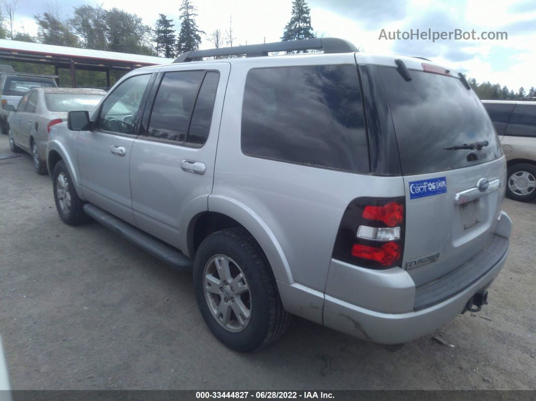 2010 Ford Explorer Xlt Silver vin: 1FMEU7DE0AUA28976