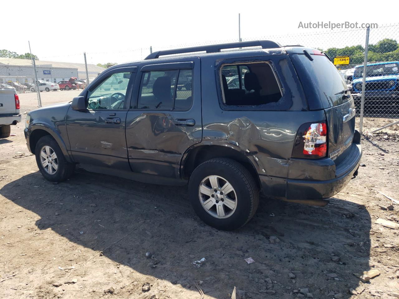 2010 Ford Explorer Xlt Gray vin: 1FMEU7DE0AUA69995