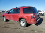 2010 Ford Explorer Xlt Red vin: 1FMEU7DE1AUA46242