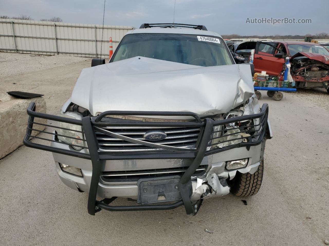 2010 Ford Explorer Xlt Silver vin: 1FMEU7DE1AUA64739