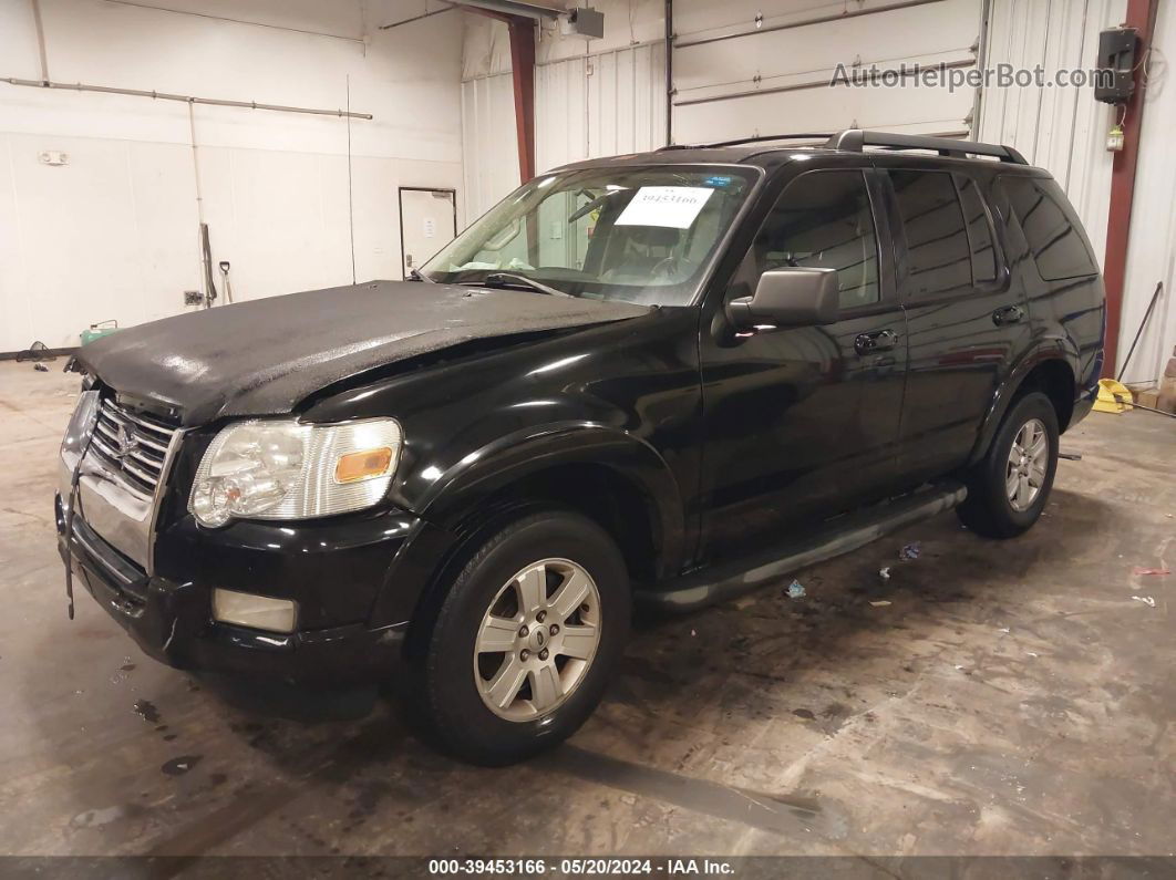 2010 Ford Explorer Xlt Black vin: 1FMEU7DE1AUA74963