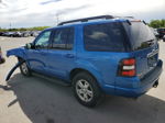 2010 Ford Explorer Xlt Синий vin: 1FMEU7DE1AUA94808