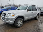 2010 Ford Explorer Xlt Silver vin: 1FMEU7DE1AUB02826