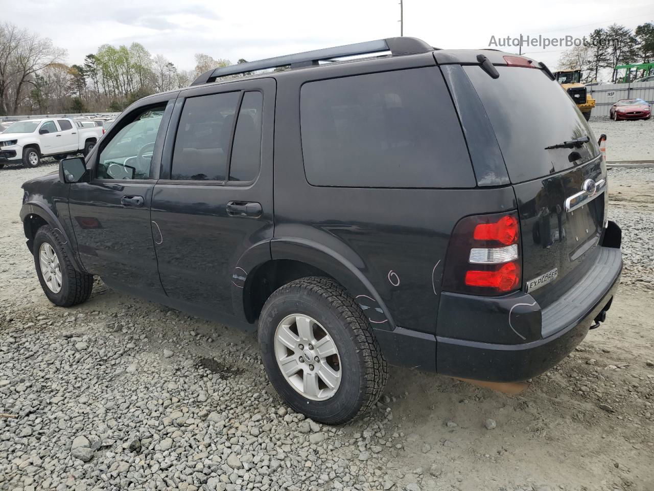 2010 Ford Explorer Xlt Black vin: 1FMEU7DE2AUA11936