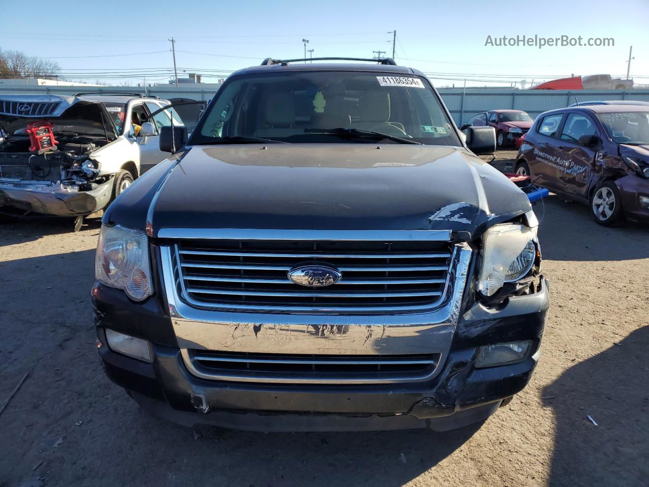 2010 Ford Explorer Xlt Gray vin: 1FMEU7DE2AUA39414