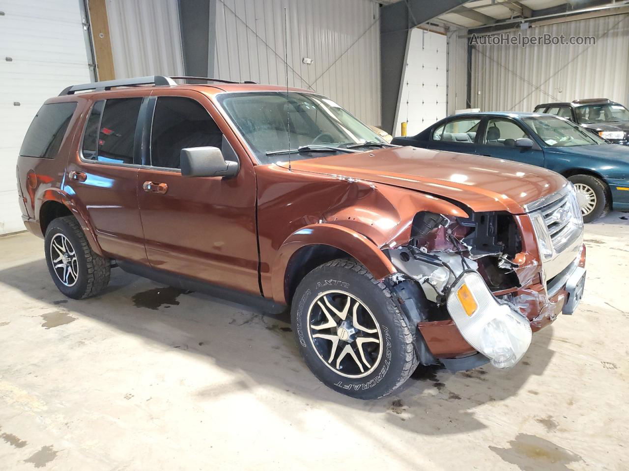 2010 Ford Explorer Xlt Maroon vin: 1FMEU7DE2AUA81260