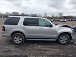 2010 Ford Explorer Xlt Silver vin: 1FMEU7DE3AUA53788