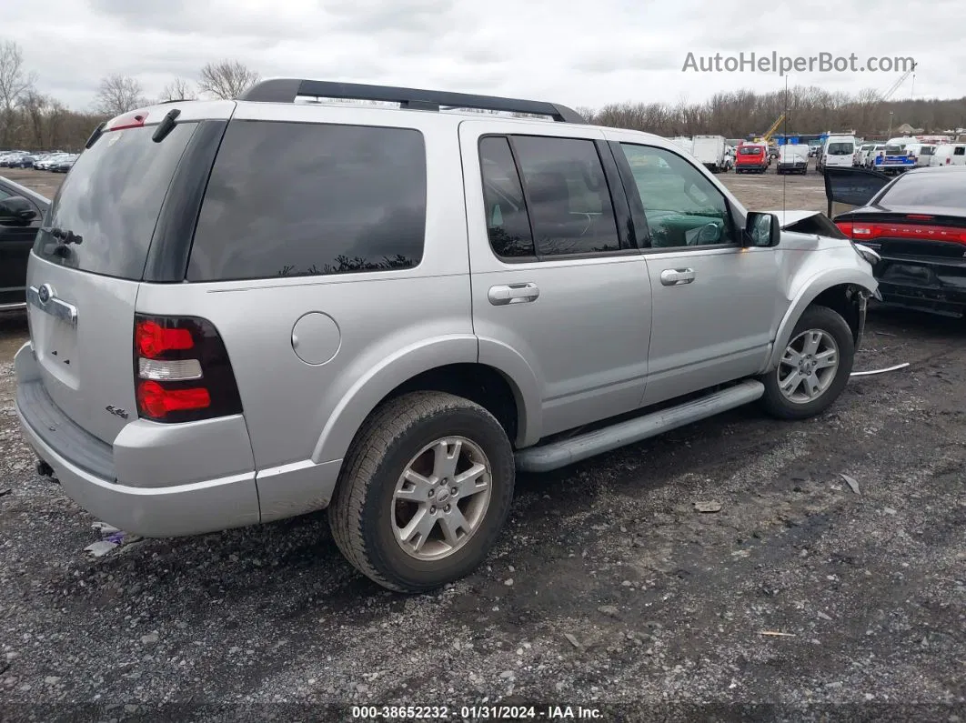 2010 Ford Explorer Xlt Silver vin: 1FMEU7DE3AUA53788