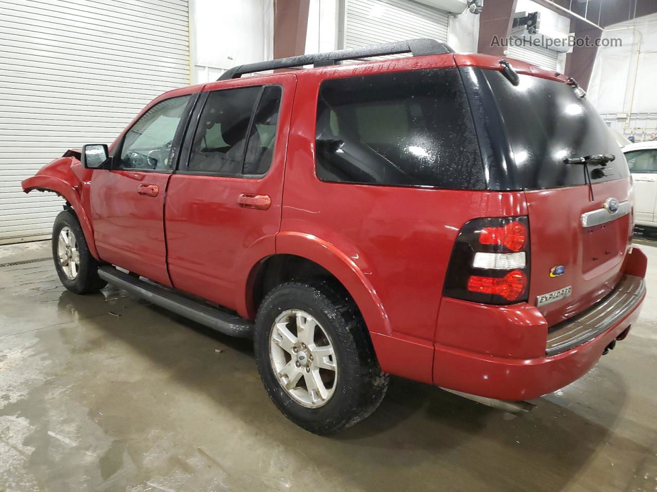 2010 Ford Explorer Xlt Red vin: 1FMEU7DE3AUA58800