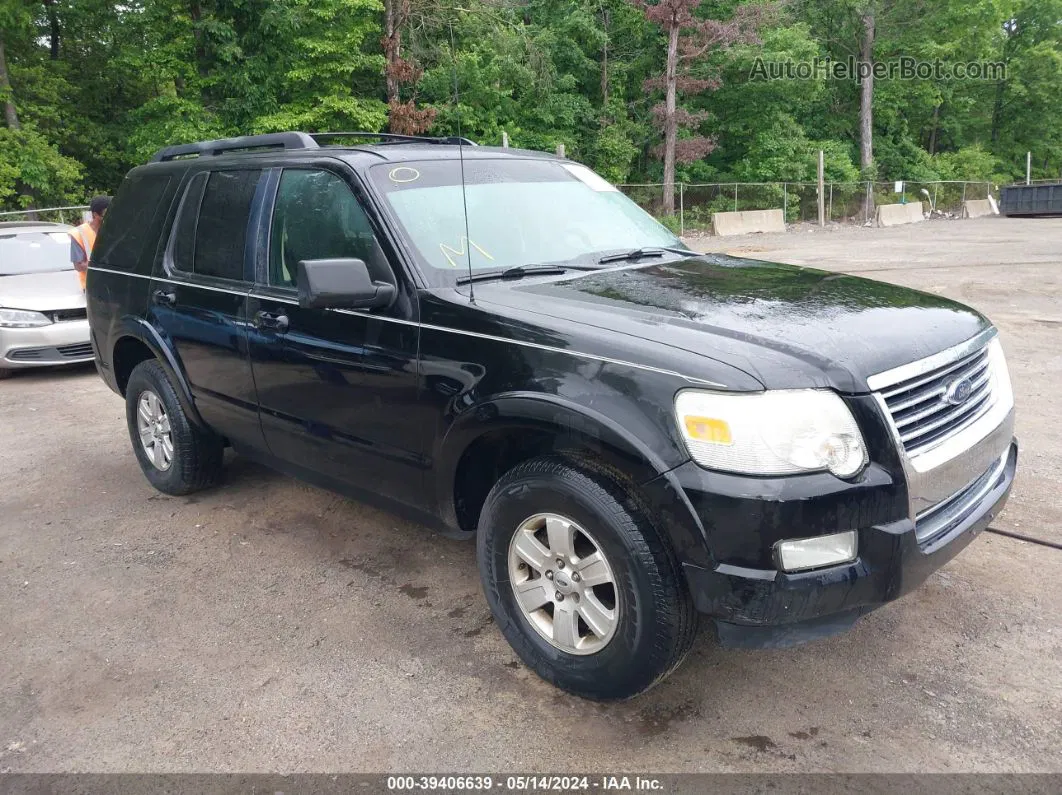 2010 Ford Explorer Xlt Black vin: 1FMEU7DE3AUA64113