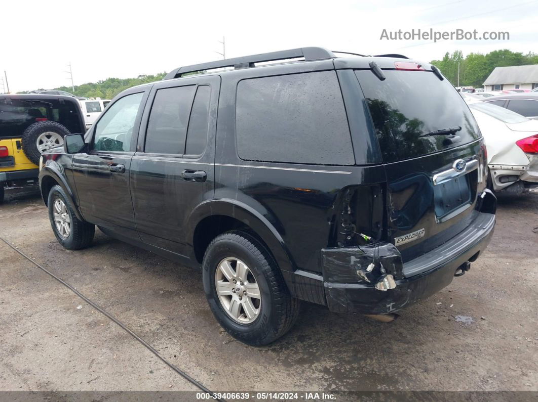 2010 Ford Explorer Xlt Black vin: 1FMEU7DE3AUA64113