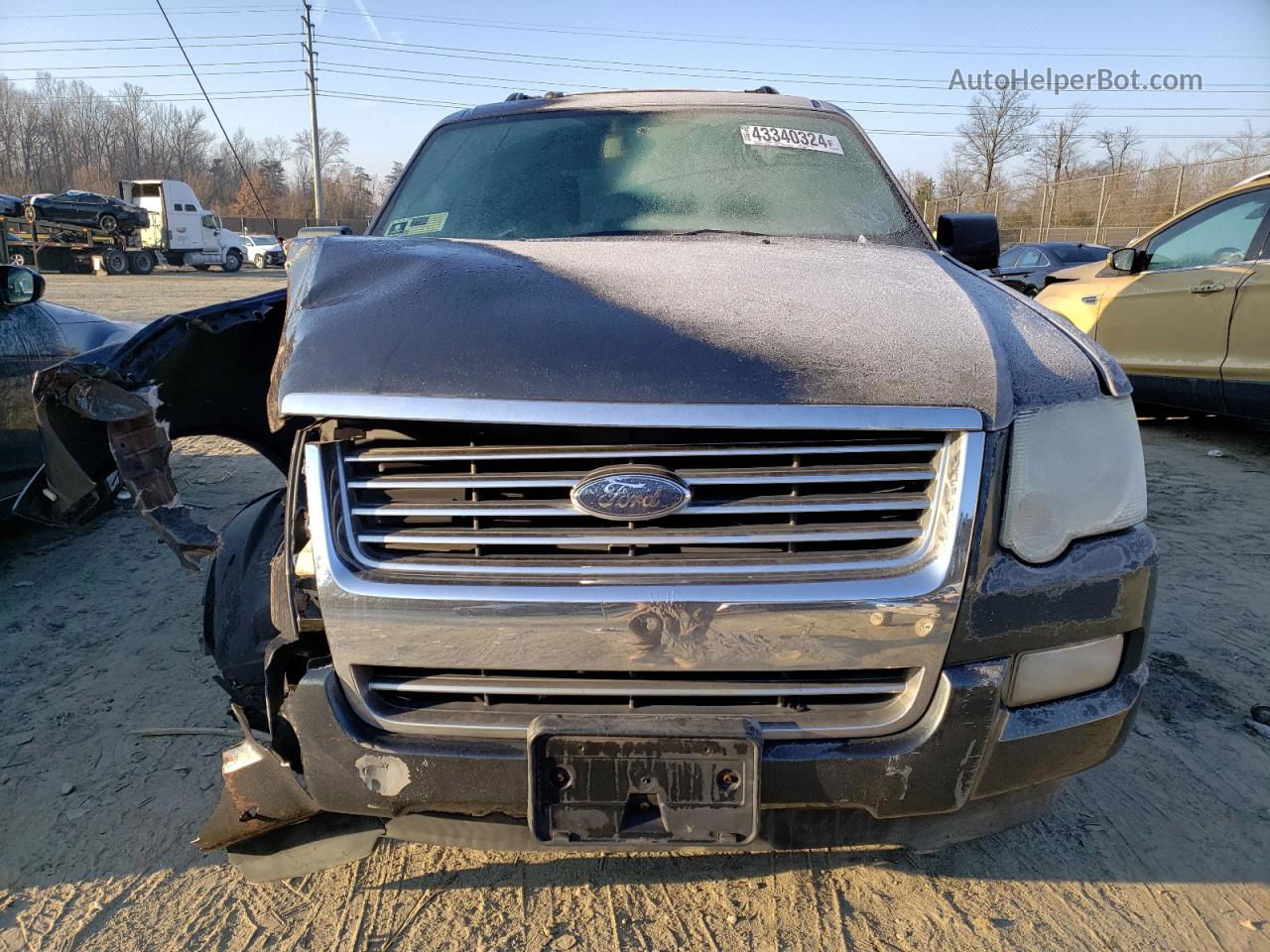 2010 Ford Explorer Xlt Gray vin: 1FMEU7DE3AUA66380