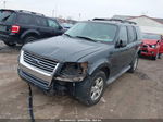 2010 Ford Explorer Xlt Gray vin: 1FMEU7DE3AUA92817