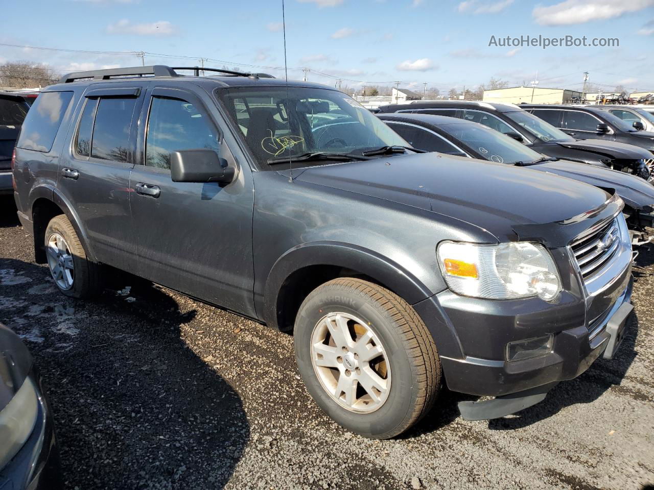 2010 Ford Explorer Xlt Gray vin: 1FMEU7DE4AUA09086