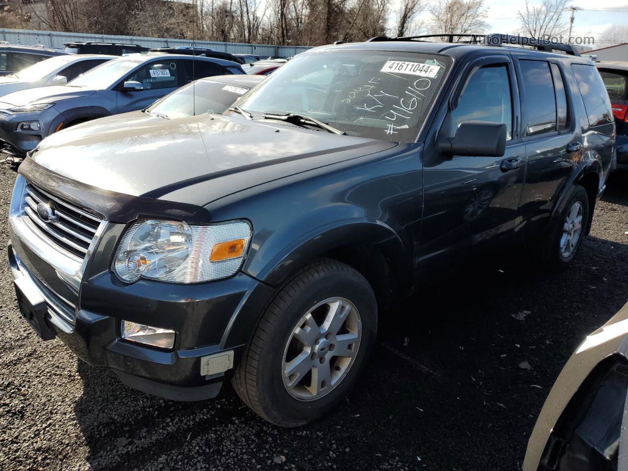 2010 Ford Explorer Xlt Gray vin: 1FMEU7DE4AUA09086