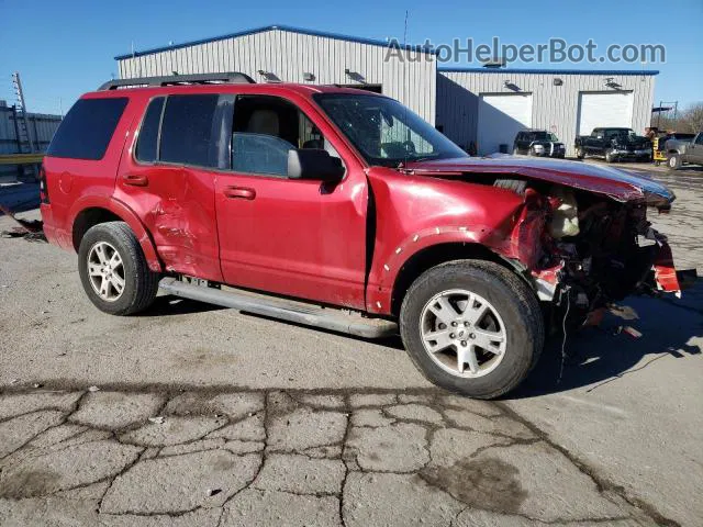 2010 Ford Explorer Xlt Красный vin: 1FMEU7DE4AUA19679