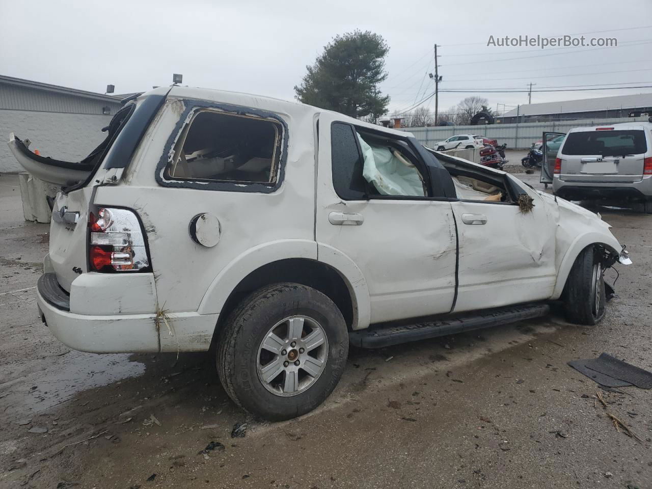 2010 Ford Explorer Xlt Белый vin: 1FMEU7DE4AUA40497