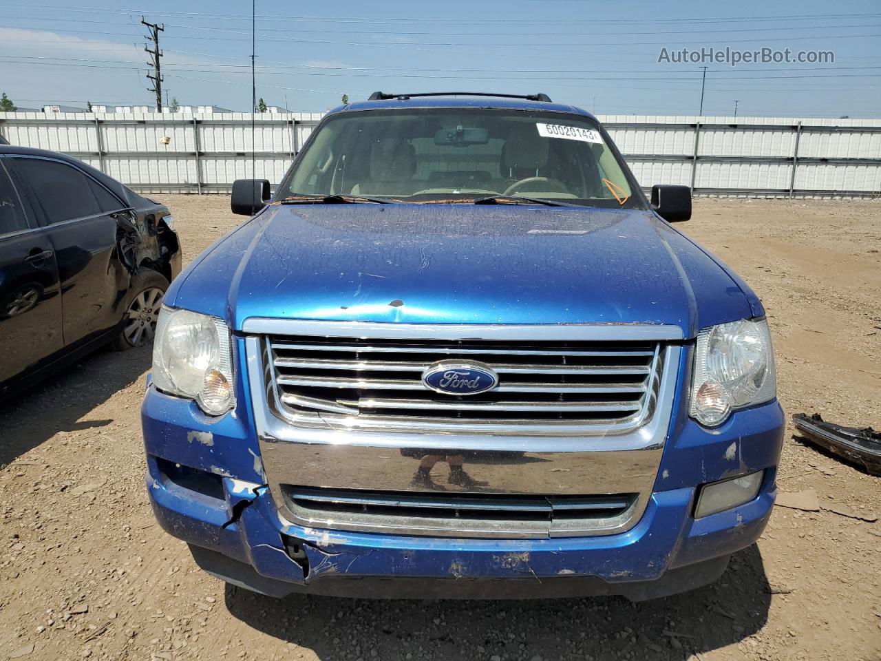 2010 Ford Explorer Xlt Blue vin: 1FMEU7DE4AUA63021