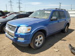 2010 Ford Explorer Xlt Blue vin: 1FMEU7DE4AUA63021