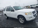 2010 Ford Explorer Xlt White vin: 1FMEU7DE4AUA63195