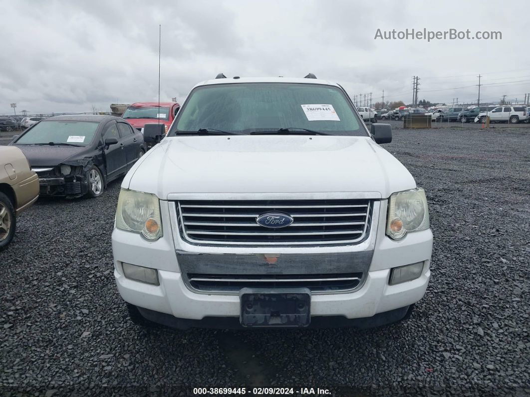 2010 Ford Explorer Xlt White vin: 1FMEU7DE4AUA63195