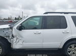 2010 Ford Explorer Xlt White vin: 1FMEU7DE4AUA63195