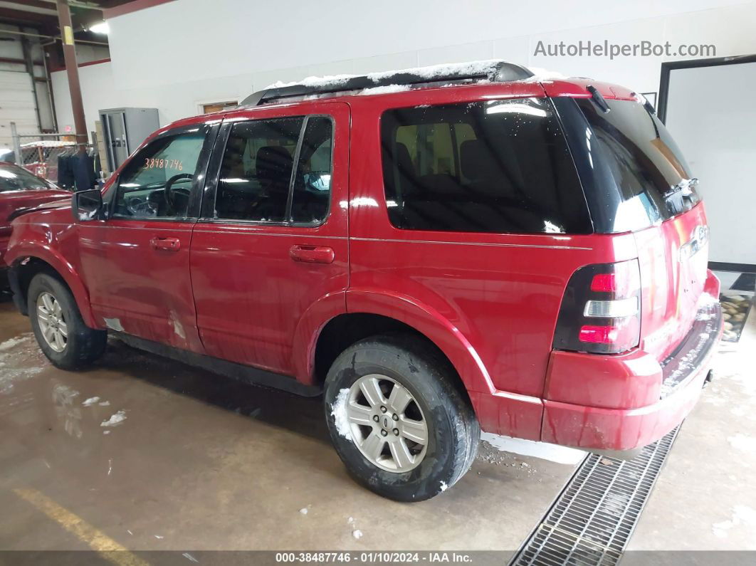 2010 Ford Explorer Xlt Red vin: 1FMEU7DE4AUA64539