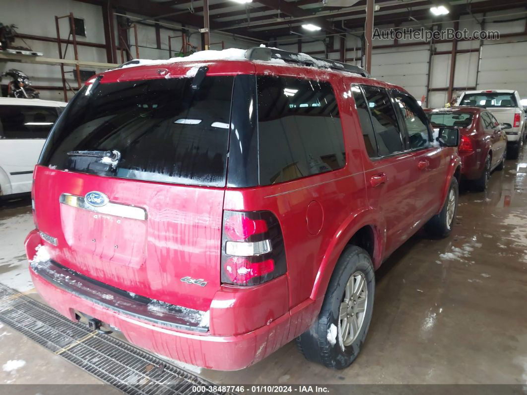 2010 Ford Explorer Xlt Red vin: 1FMEU7DE4AUA64539