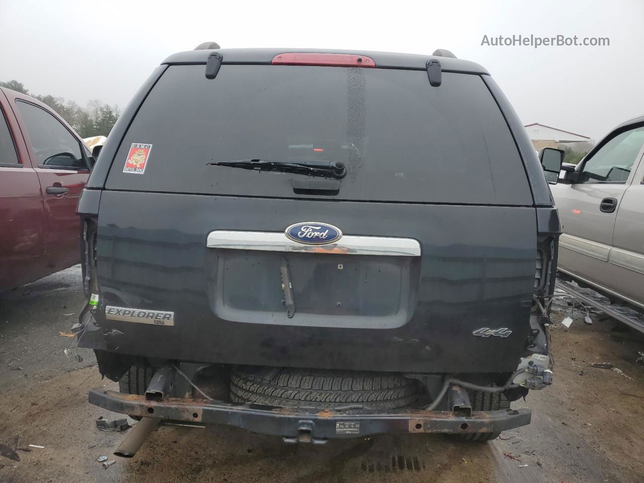 2010 Ford Explorer Xlt Black vin: 1FMEU7DE4AUA91594