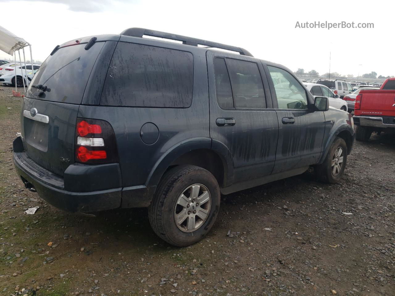 2010 Ford Explorer Xlt Gray vin: 1FMEU7DE5AUA12255