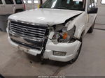 2010 Ford Explorer Xlt White vin: 1FMEU7DE5AUA64856