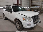 2010 Ford Explorer Xlt White vin: 1FMEU7DE5AUA64856