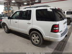 2010 Ford Explorer Xlt White vin: 1FMEU7DE5AUA64856