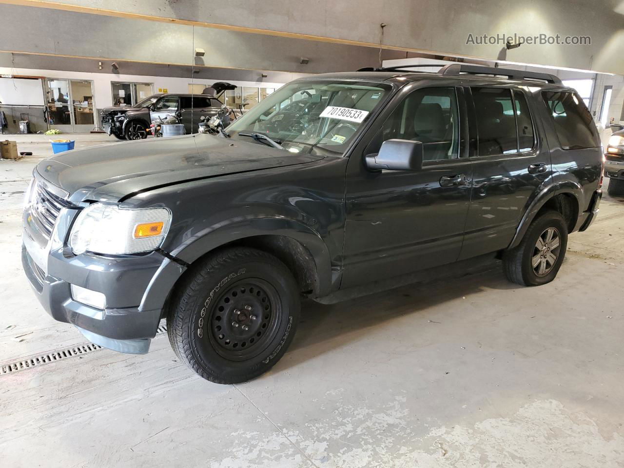 2010 Ford Explorer Xlt Gray vin: 1FMEU7DE5AUA75940