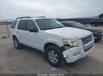 2010 Ford Explorer Xlt White vin: 1FMEU7DE5AUA86100