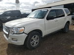 2010 Ford Explorer Xlt White vin: 1FMEU7DE6AUA02916