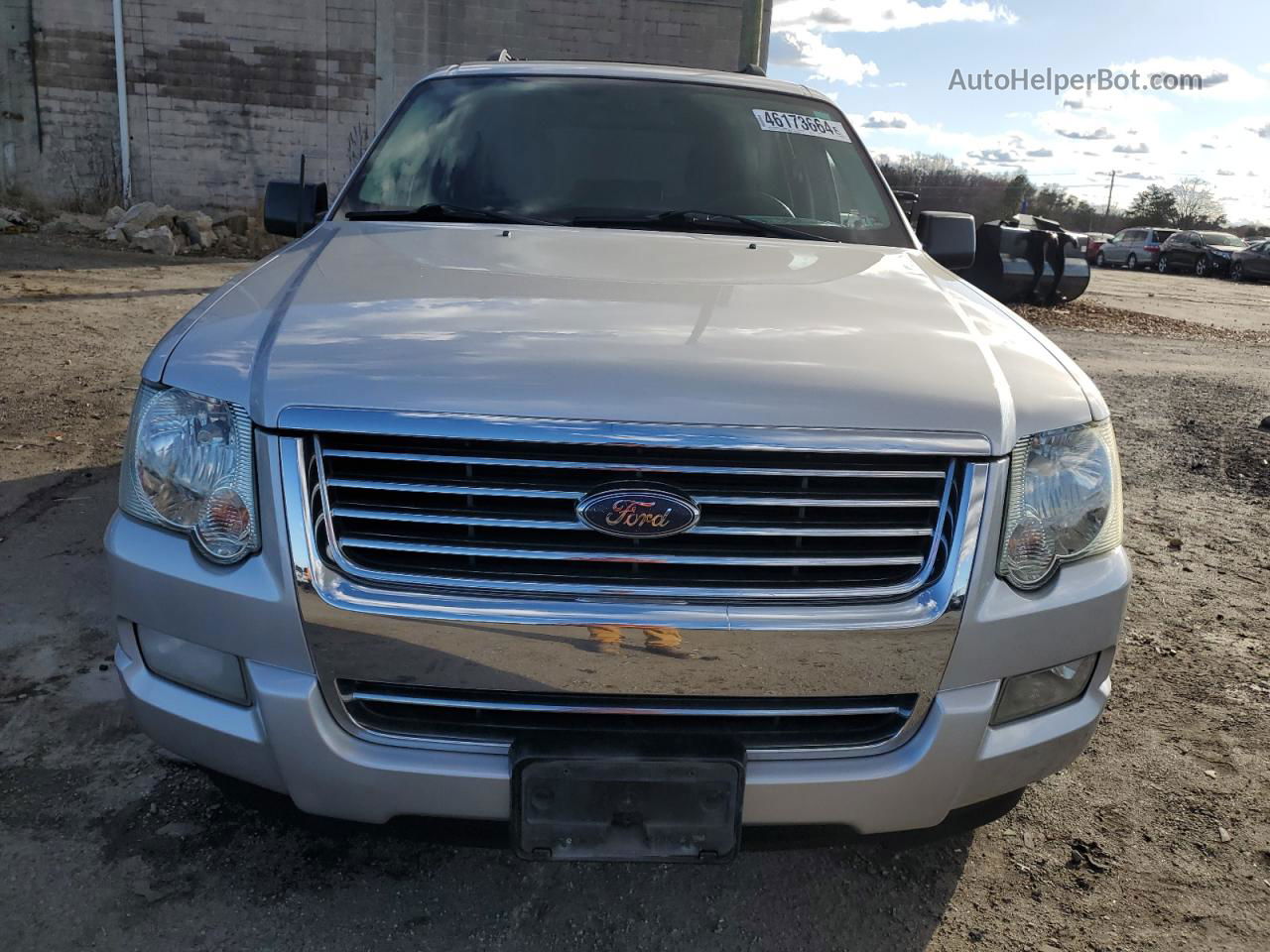 2010 Ford Explorer Xlt Silver vin: 1FMEU7DE6AUA49170