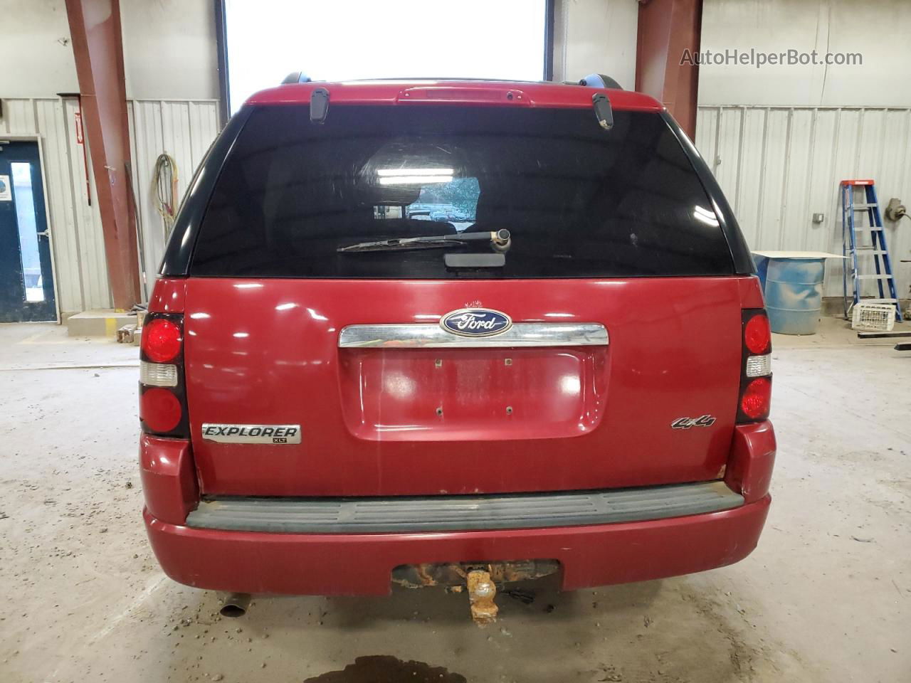 2010 Ford Explorer Xlt Burgundy vin: 1FMEU7DE6AUA74392