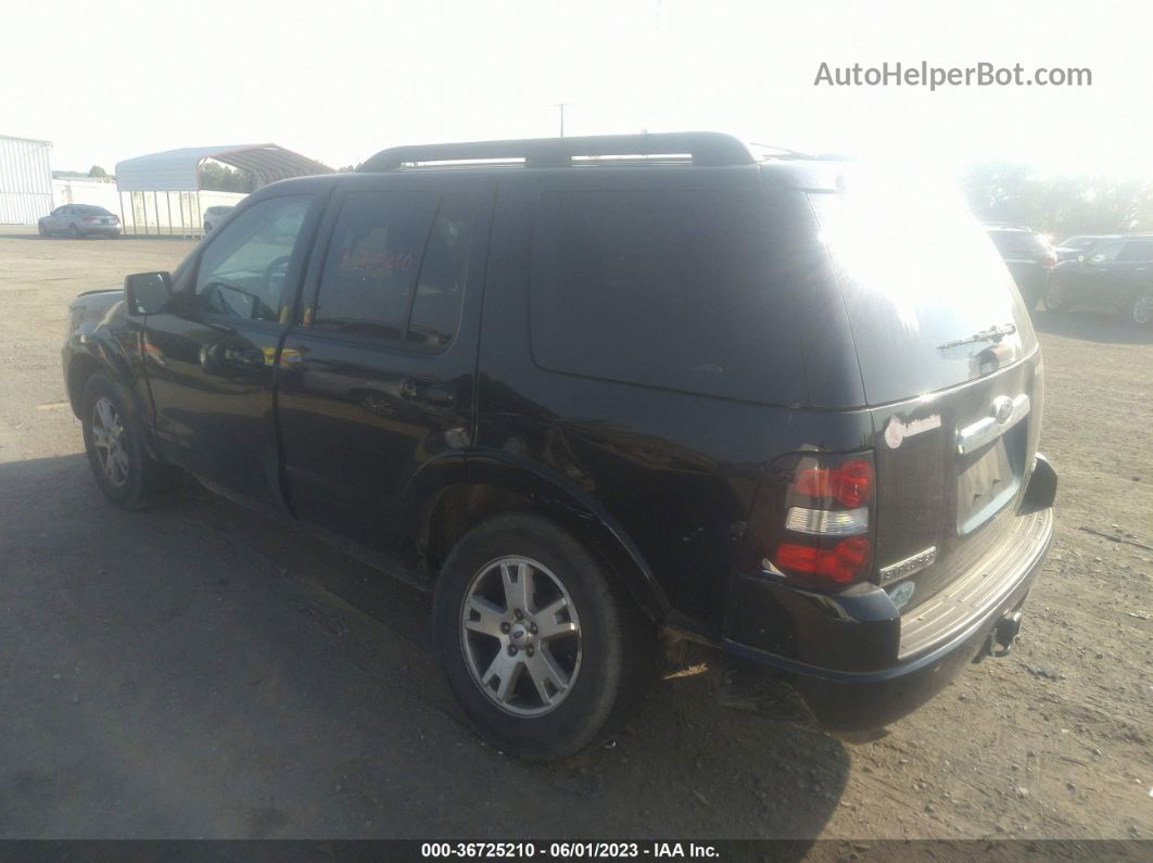 2010 Ford Explorer Xlt Black vin: 1FMEU7DE6AUA84579