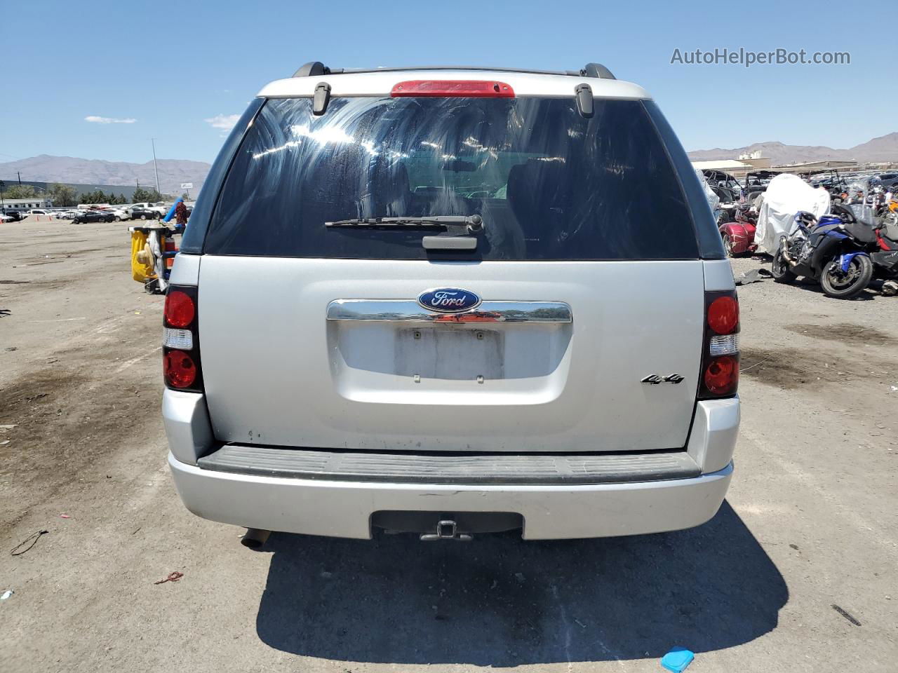 2010 Ford Explorer Xlt Silver vin: 1FMEU7DE7AUA23094