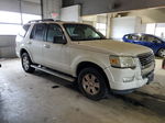 2010 Ford Explorer Xlt White vin: 1FMEU7DE7AUB14544