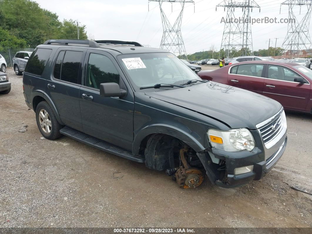 2010 Ford Explorer Xlt Dark Blue vin: 1FMEU7DE8AUA10127