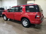 2010 Ford Explorer Xlt Red vin: 1FMEU7DE8AUA32287