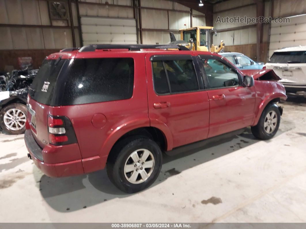 2010 Ford Explorer Xlt Red vin: 1FMEU7DE8AUA51020