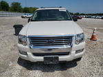 2010 Ford Explorer Xlt White vin: 1FMEU7DE8AUA66584