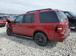 2010 Ford Explorer Xlt Red vin: 1FMEU7DE8AUA74944