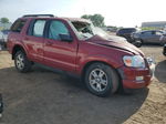 2010 Ford Explorer Xlt Red vin: 1FMEU7DE8AUA90769