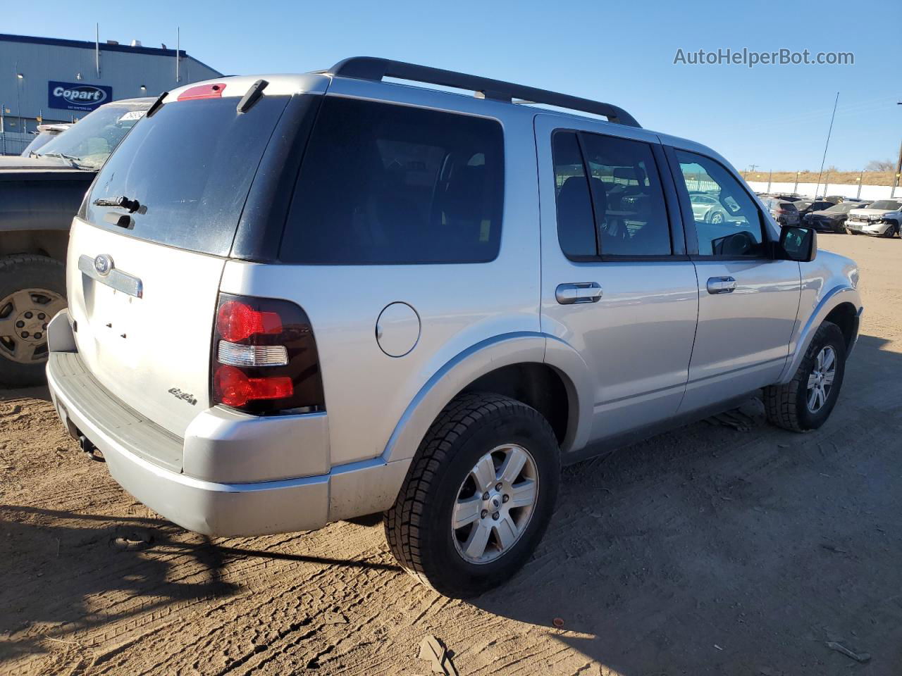 2010 Ford Explorer Xlt Silver vin: 1FMEU7DE8AUB03455