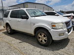 2010 Ford Explorer Xlt White vin: 1FMEU7DE9AUA39619