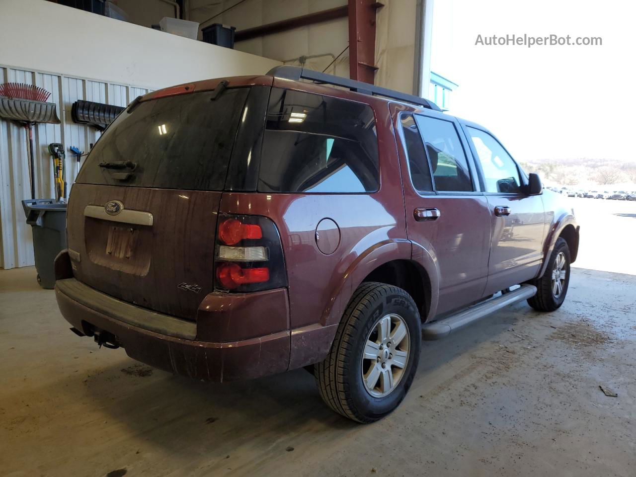 2010 Ford Explorer Xlt Brown vin: 1FMEU7DE9AUA75004